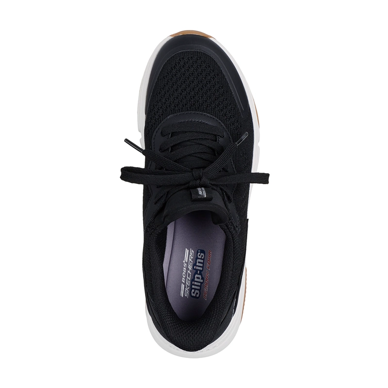 ZAPATILLAS MUJER SKECHERS CASUALES NEGRO BOBS SPARROW FLEX - 4