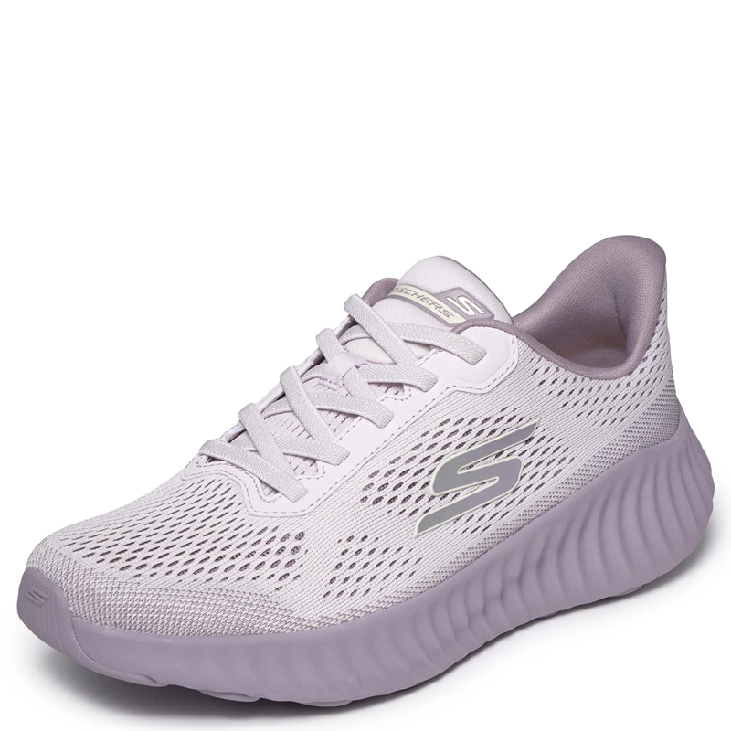ZAPATILLAS MUJER SKECHERS CASUALES LAVANDA GO RUN NOW - 4