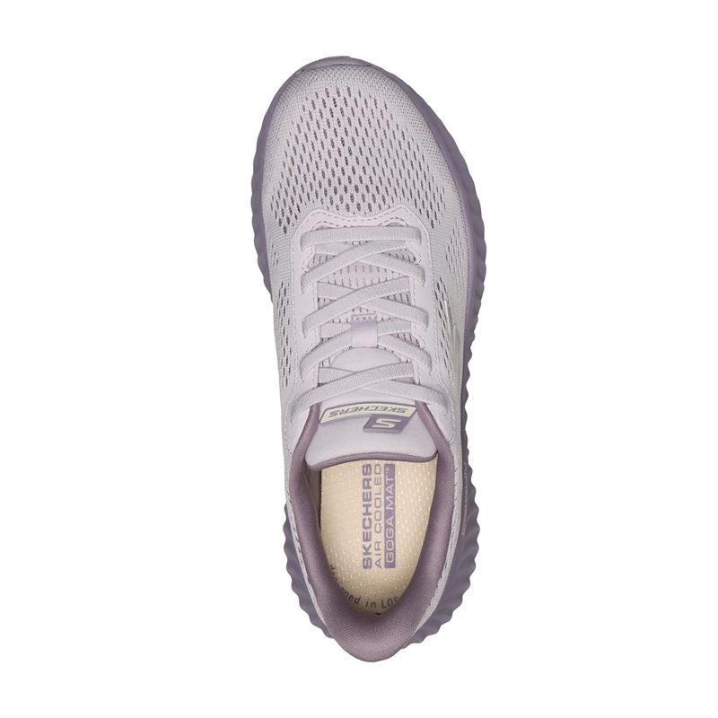 ZAPATILLAS MUJER SKECHERS CASUALES LAVANDA GO RUN NOW - 5