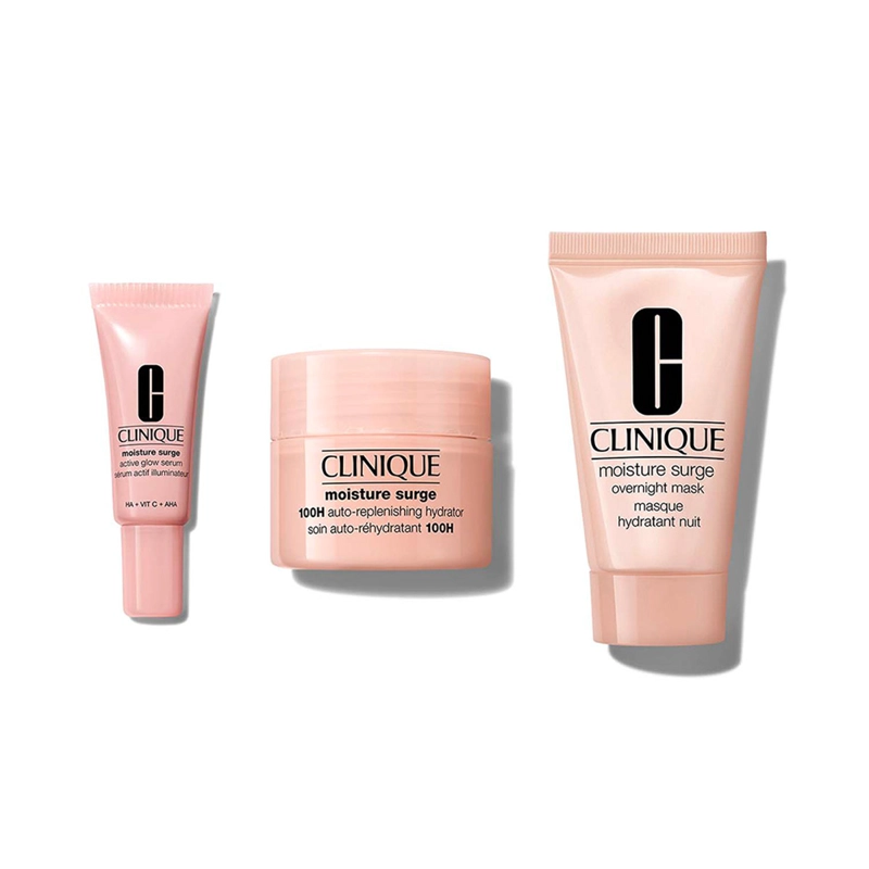 SET HIDRATACIÓN CLINIQUE MINIS MOISTURE SURGE 15ML+5ML+30ML - 2
