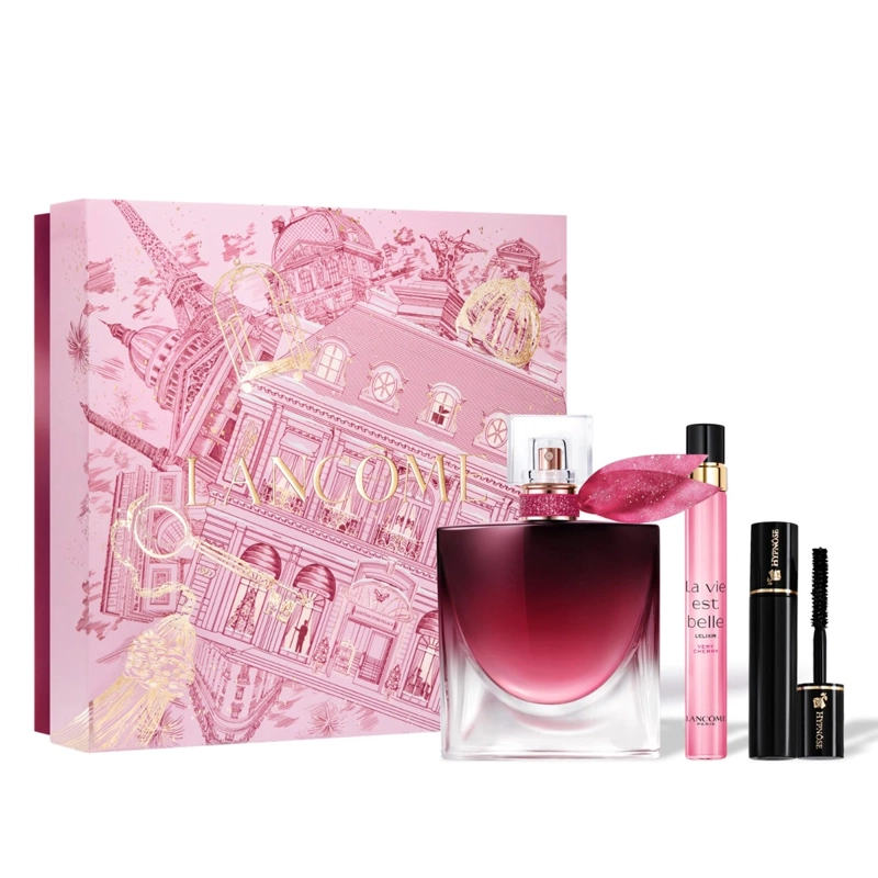 SET PERFUME LANCOME LA VIE EST BELLE VERY CHERRY EDP 50ML+10ML+2ML
