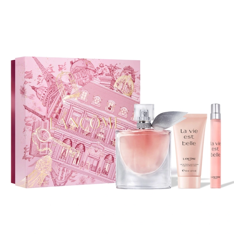 SET PERFUME MUJER LANCOME LA VIE EST BELLE EDP 50ML+50ML+10ML