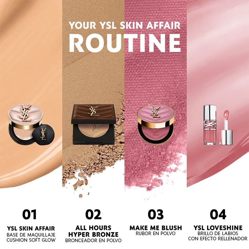 BASE YVES SAINT LAURENT SKIN AFFAIR CUSHION MW4 - 5