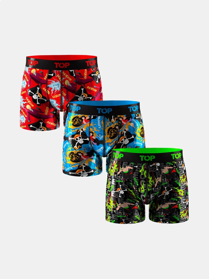 PACK X3 BOXER HOMBRE TOP MICROFIBRA ONE PIECE - 1