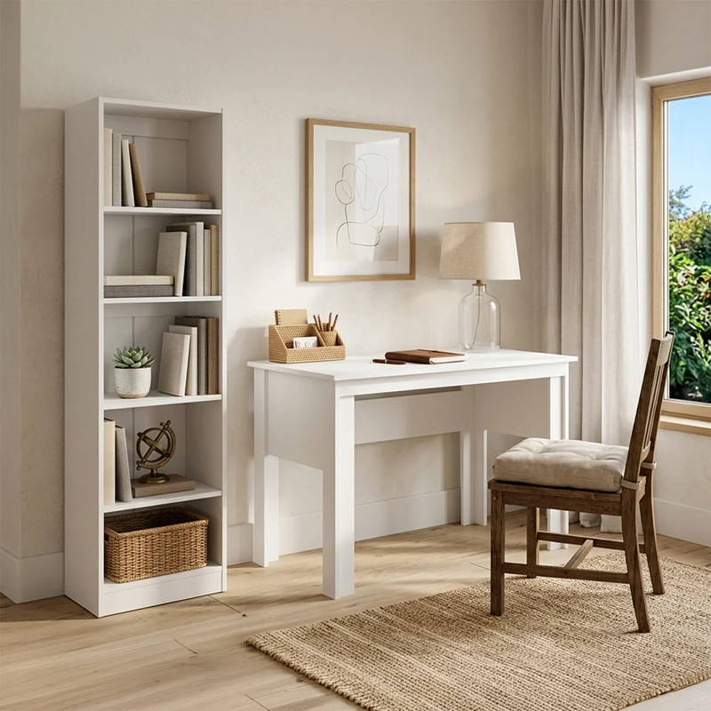 SET MUEBLES CIC ESCRITORIO + LIBRERO BÁSICO