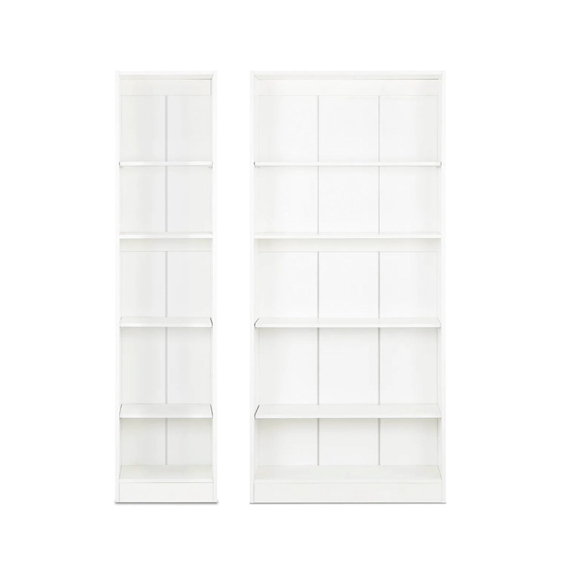 SET 2 LIBREROS CIC MOSCÚ DOBLE 160X180 CM BLANCO - 2