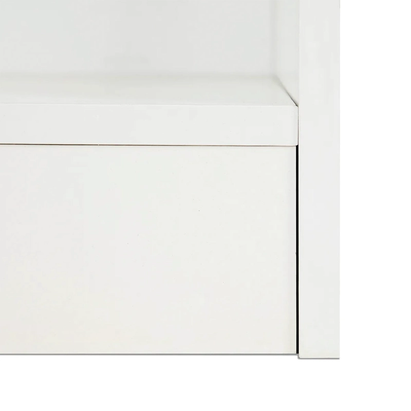 SET 2 LIBREROS CIC MOSCÚ DOBLE 160X180 CM BLANCO - 3