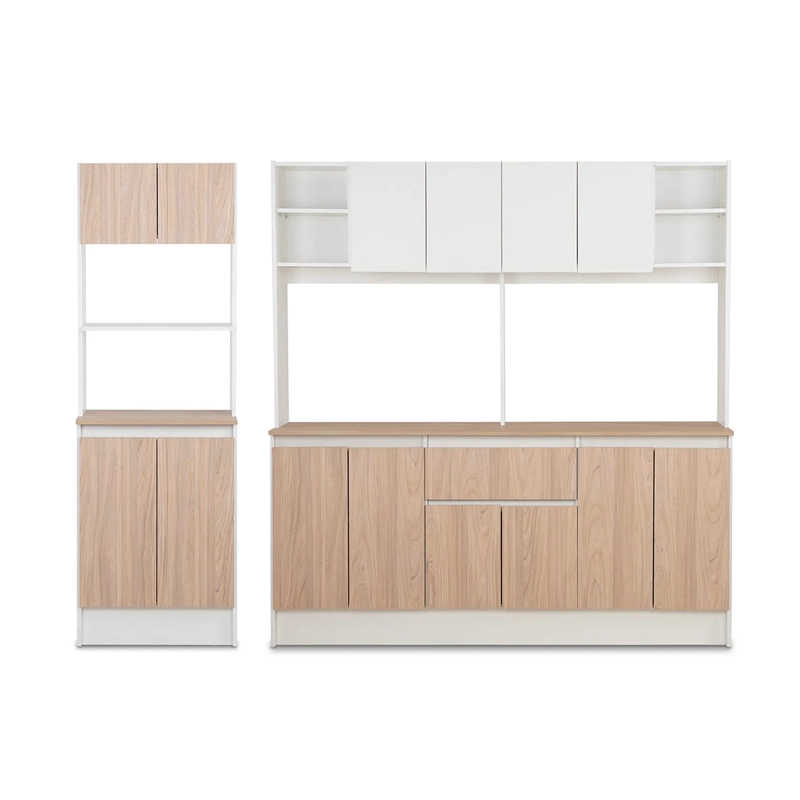 SET 2 MUEBLES DE COCINA CIC IBIZA + NÁPOLES BLANCO