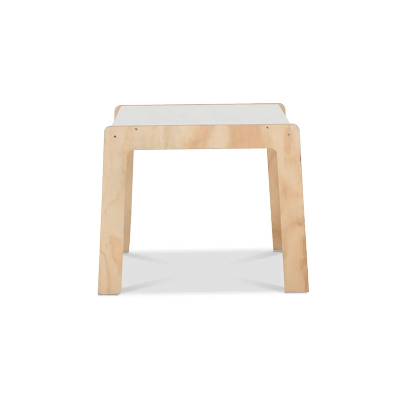 SET MUEBLES INFANTIL CIC MESITA + 2 SILLAS + LIBRERO CAFÉ - 3