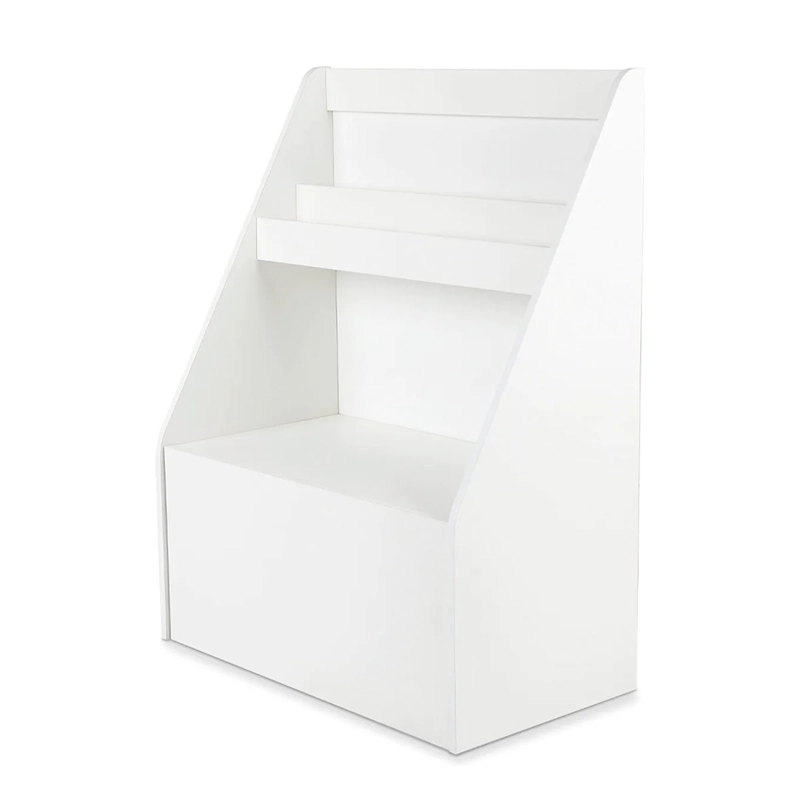 SET MUEBLES INFANTIL CIC MESITA + LIBRERO + BAÚL BLANCO - 9