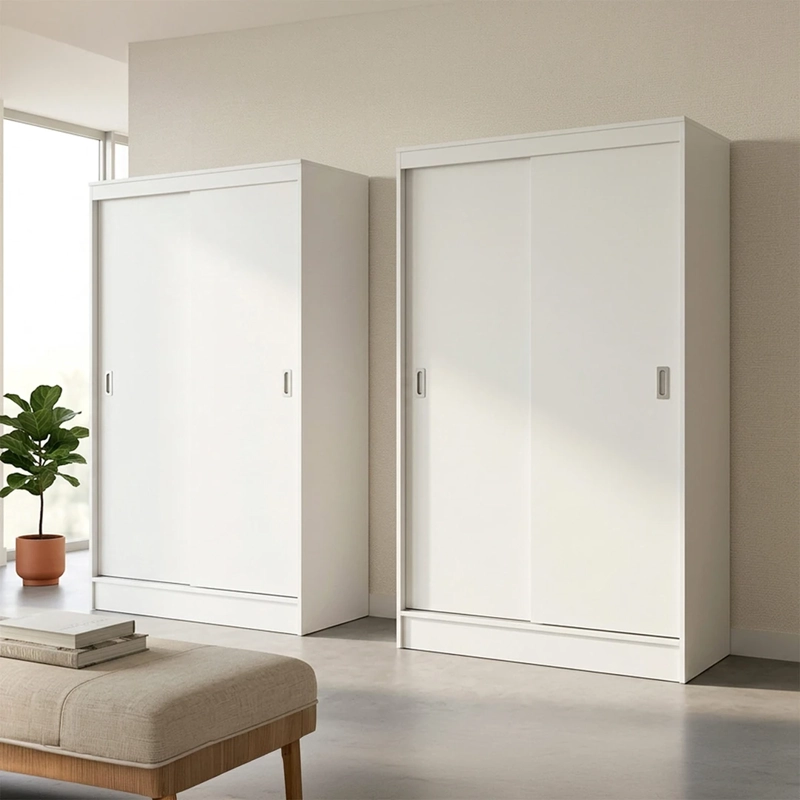 SET 2 CLOSET CIC CABURGA BLANCO