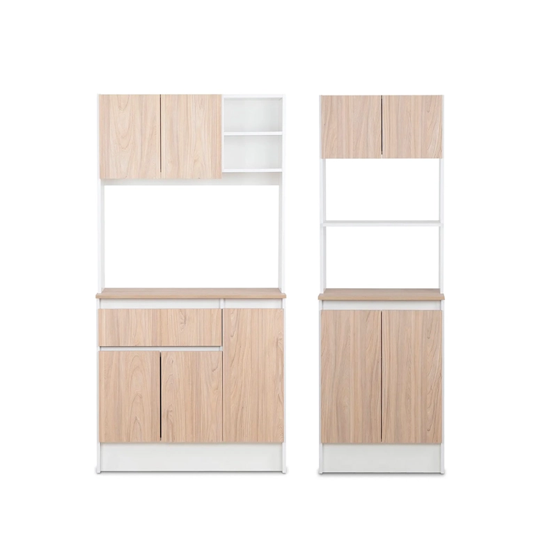 SET 2 MUEBLES DE COCINA CIC MARSELLA + NÁPOLES BLANCO
