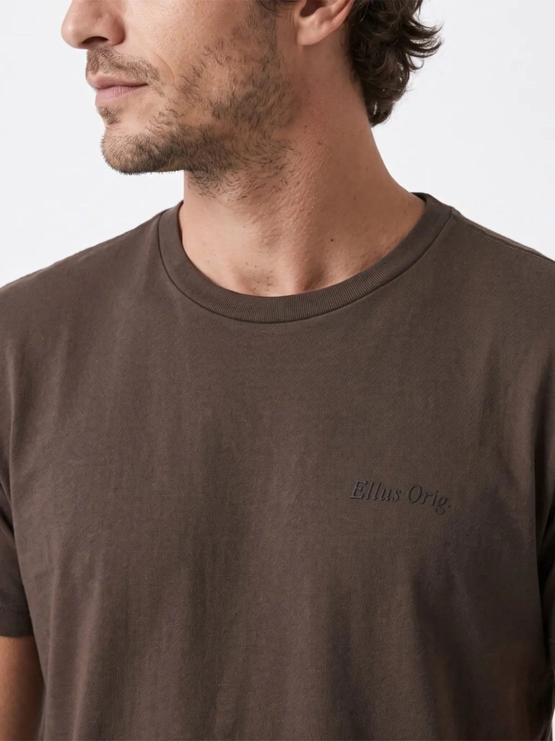 POLERA HOMBRE ELLUS ALGODÓN MANGA CORTA - 4