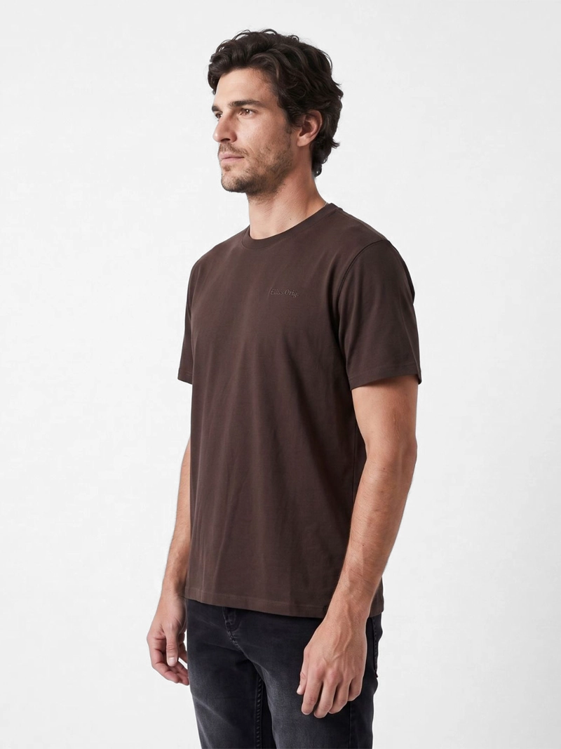 POLERA HOMBRE ELLUS ALGODÓN MANGA CORTA - 3