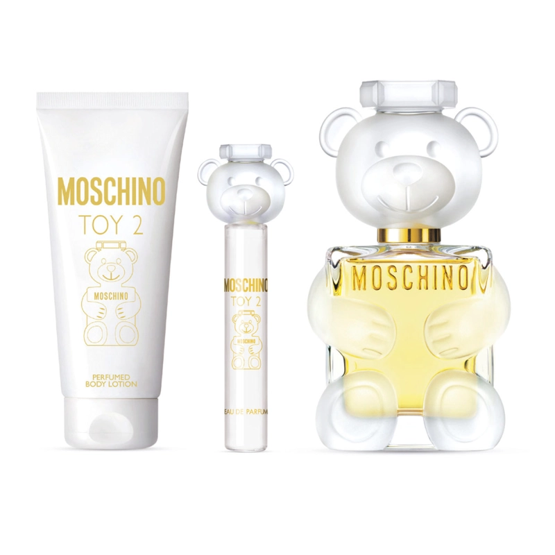 SET PERFUME HOMBRE MOSCHINO TOY 2 EDP 100ML+100ML+10ML - 2
