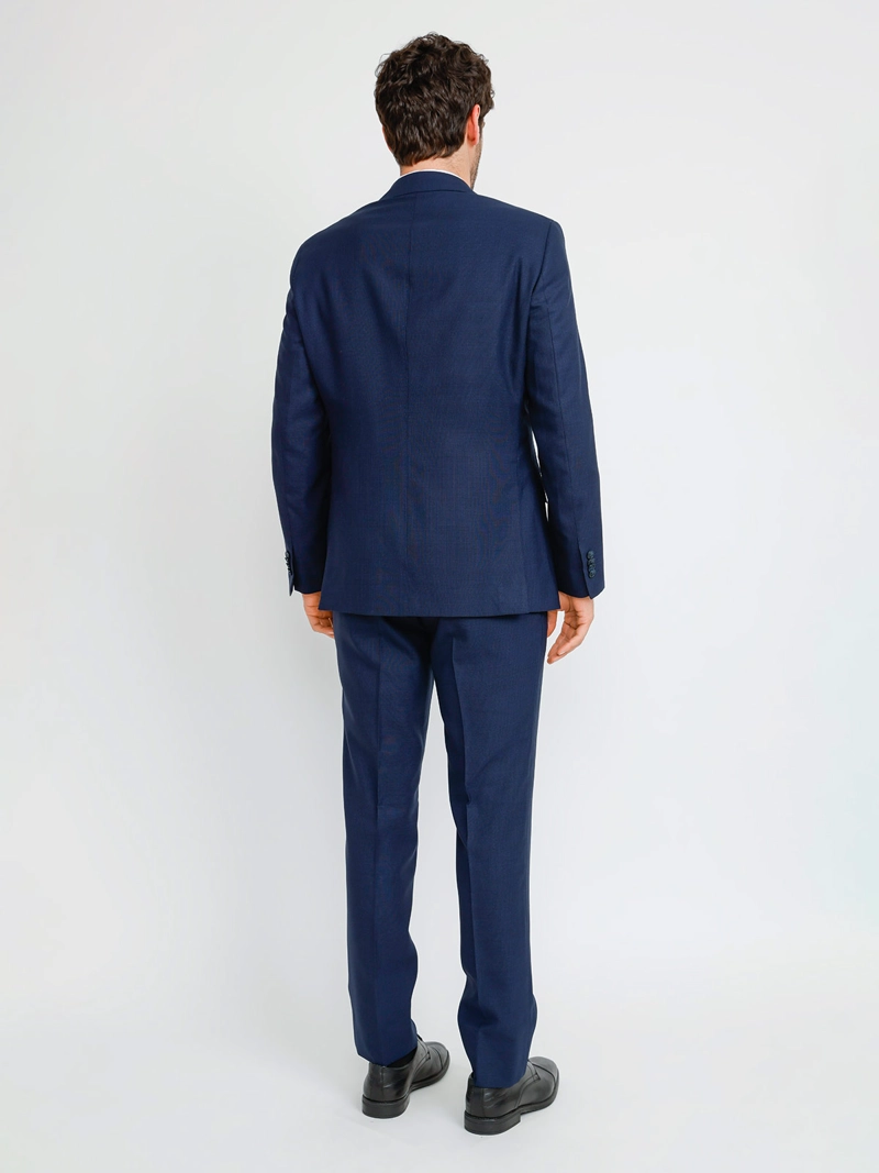 TRAJE HOMBRE TRIAL LANA LISO MANGA LARGA - 2
