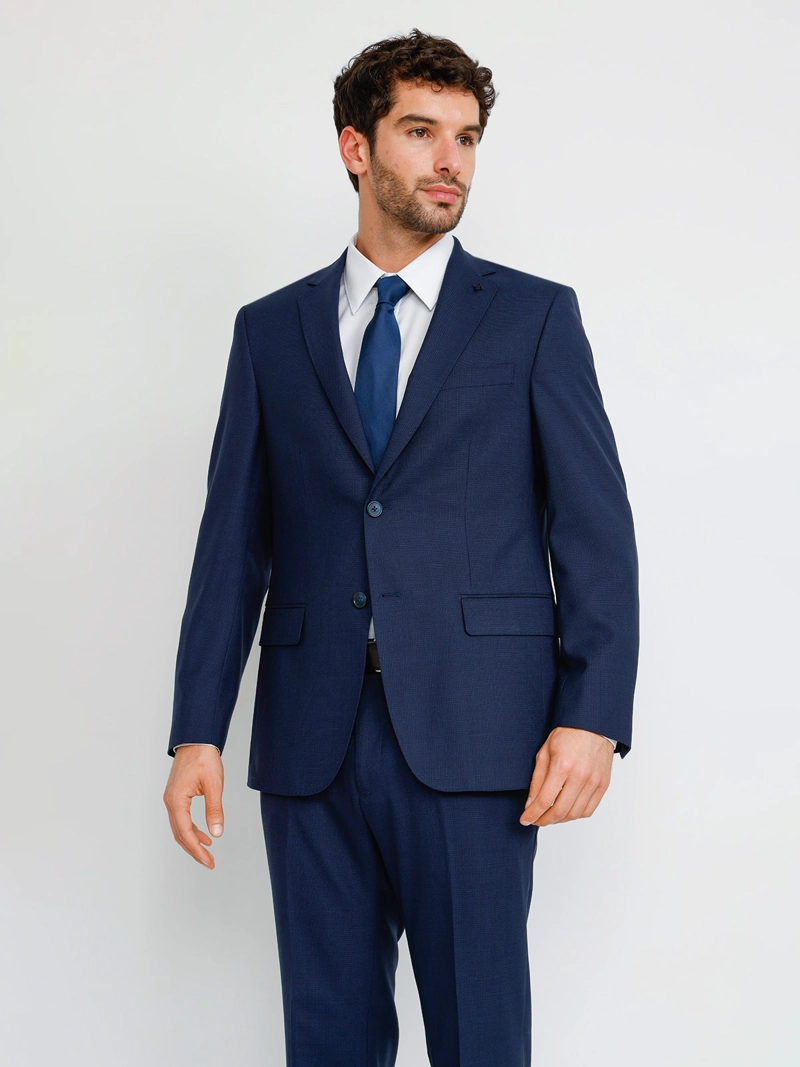 TRAJE HOMBRE TRIAL LANA LISO MANGA LARGA - 3