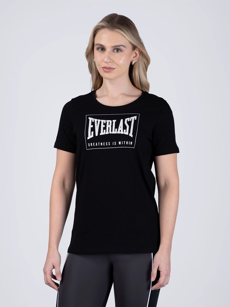 POLERA MUJER EVERLAST VALENCIA ALGODÓN ORGÁNICO