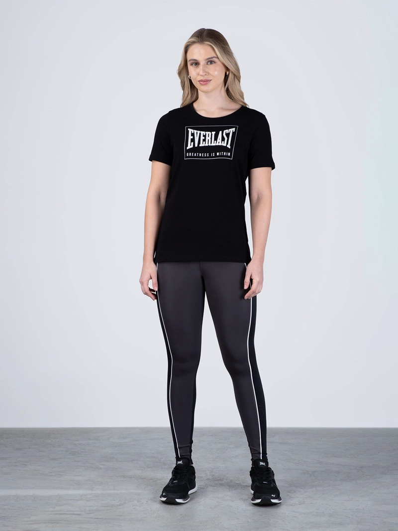 POLERA MUJER EVERLAST VALENCIA ALGODÓN ORGÁNICO - 4