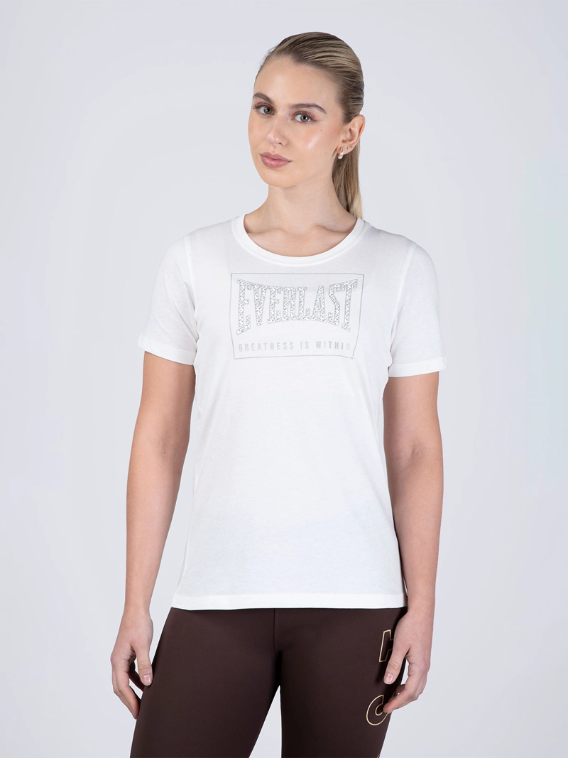 POLERA MUJER EVERLAST VALENCIA ALGODÓN ORGÁNICO