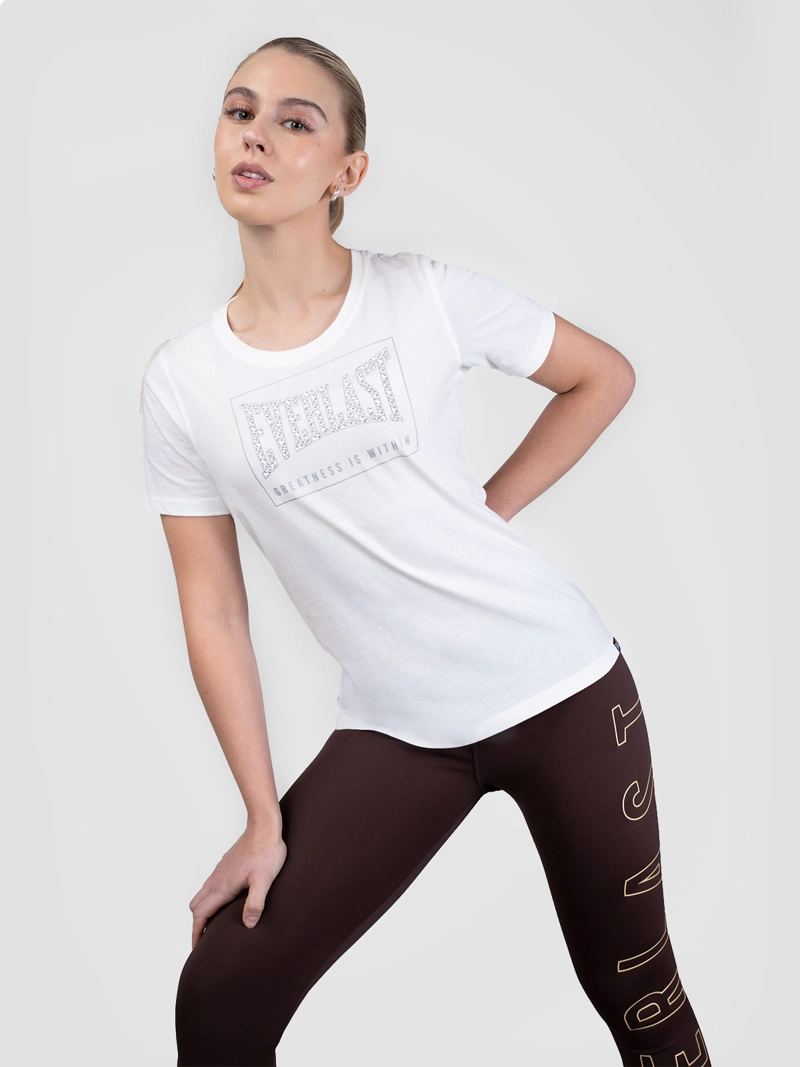 POLERA MUJER EVERLAST VALENCIA ALGODÓN ORGÁNICO - 3