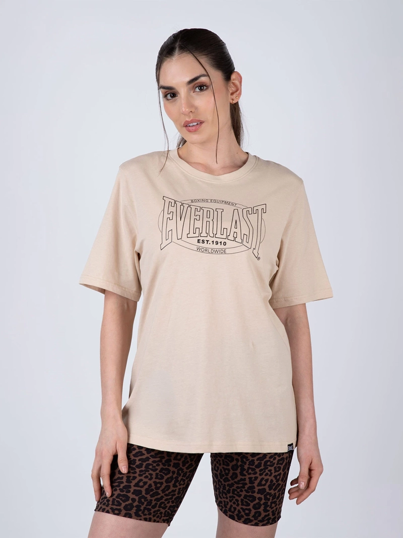 POLERA MUJER EVERLAST GRANADA ALGODÓN ORGÁNICO