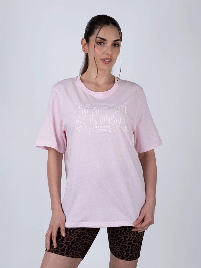 POLERA MUJER EVERLAST GRANADA ALGODÓN ORGÁNICO