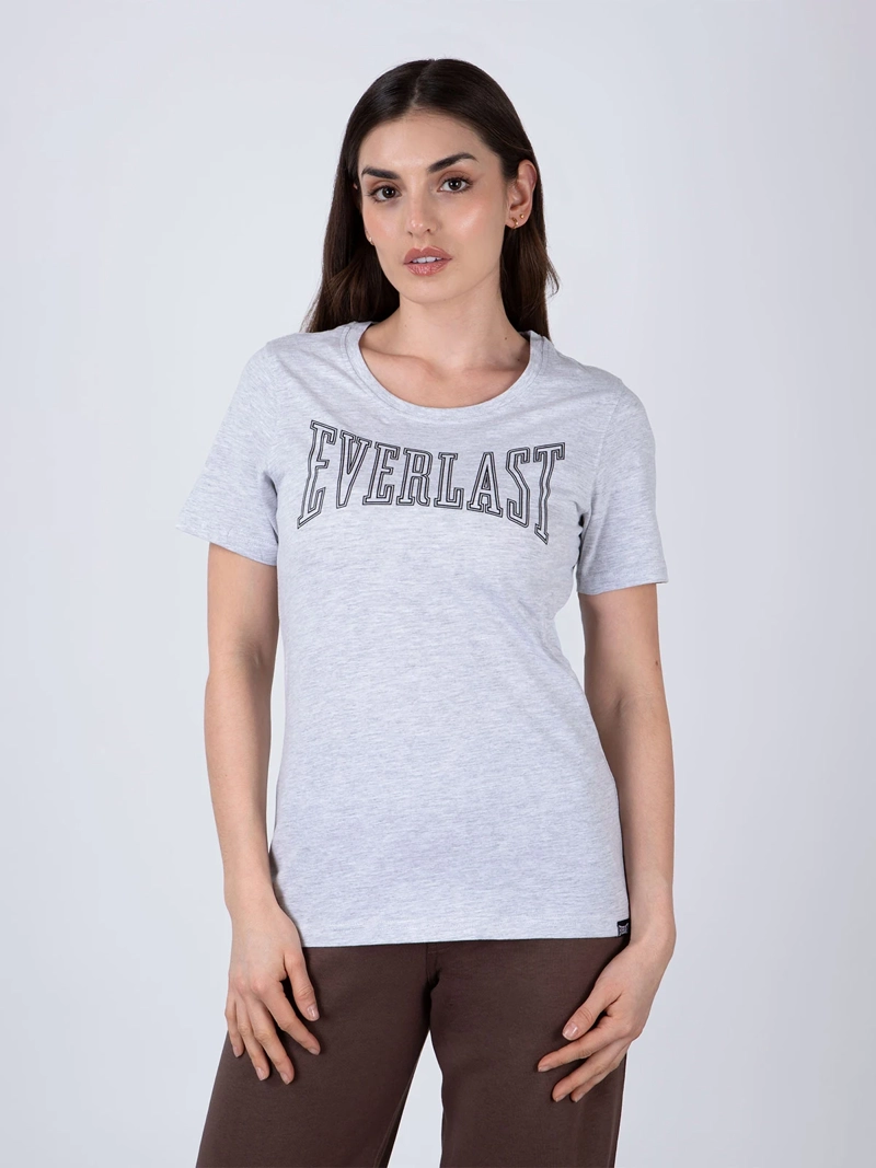 POLERA MUJER EVERLAST VANCOUVER ALGODÓN ORGÁNICO