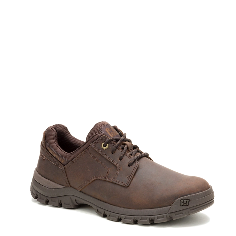 ZAPATILLAS HOMBRE CATERPILLAR URBANAS CAFÉ THRESHOLD LOW CUERO - 2