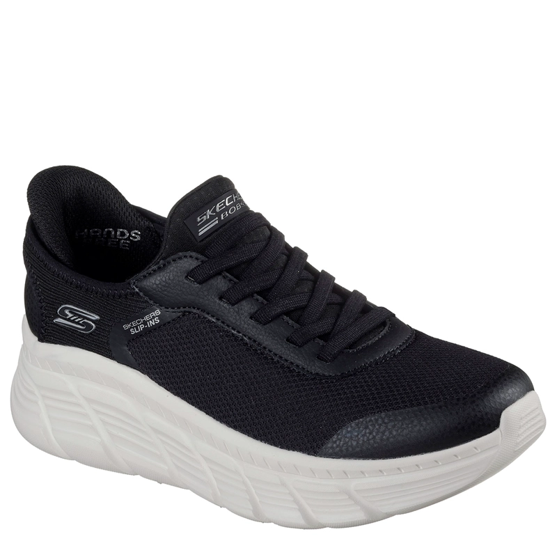 ZAPATILLAS MUJER SKECHERS URBANAS NEGRO SLIP-INS: BOBS SPORT B FLEX HI - 2