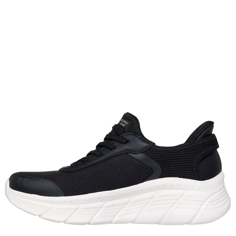 ZAPATILLAS MUJER SKECHERS URBANAS NEGRO SLIP-INS: BOBS SPORT B FLEX HI - 3