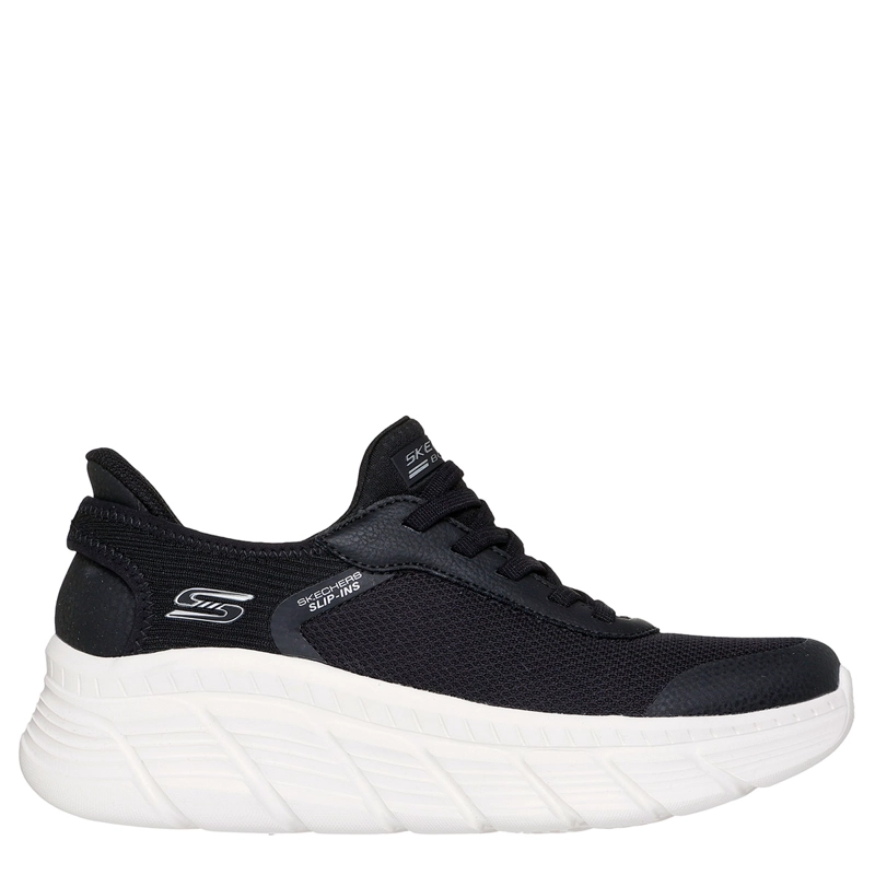 ZAPATILLAS MUJER SKECHERS URBANAS NEGRO SLIP-INS: BOBS SPORT B FLEX HI