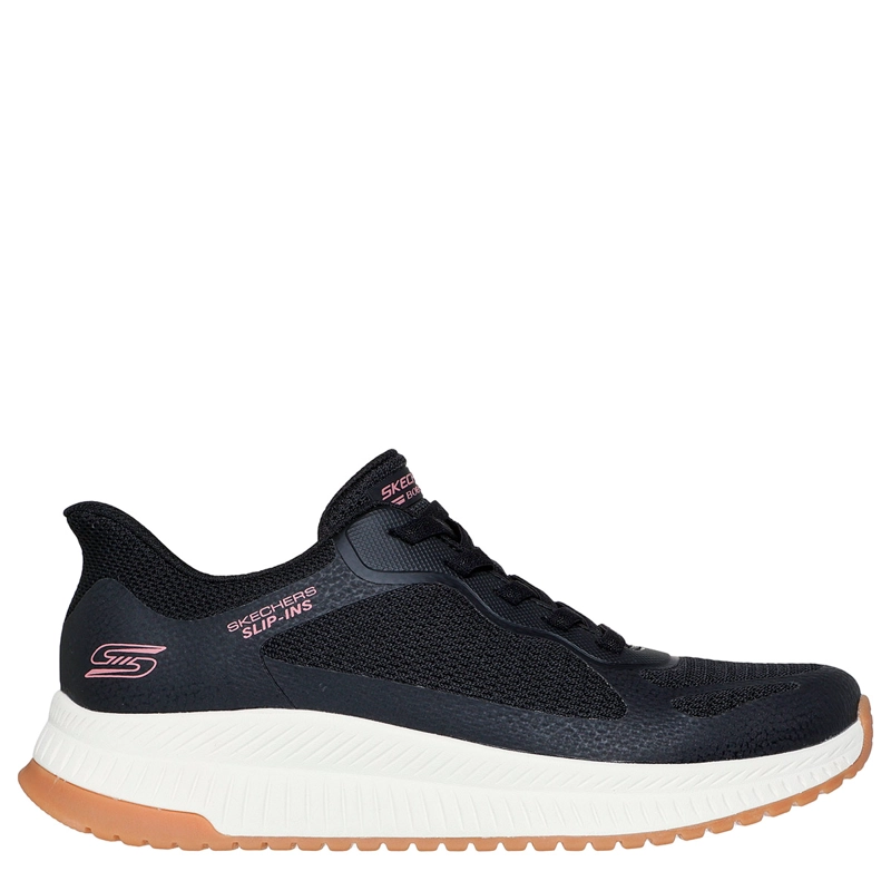 ZAPATILLAS MUJER SKECHERS URBANAS NEGRO SLIP-INS: BOBS SQUAD 4