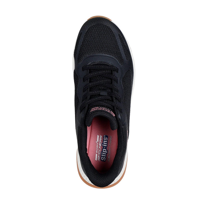 ZAPATILLAS MUJER SKECHERS URBANAS NEGRO SLIP-INS: BOBS SQUAD 4 - 5