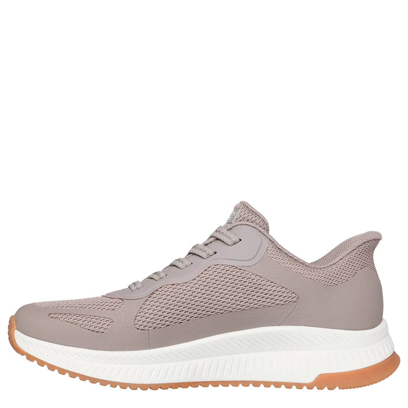 ZAPATILLAS MUJER SKECHERS URBANAS TAUPE SLIP-INS: BOBS SQUAD 4 - 3