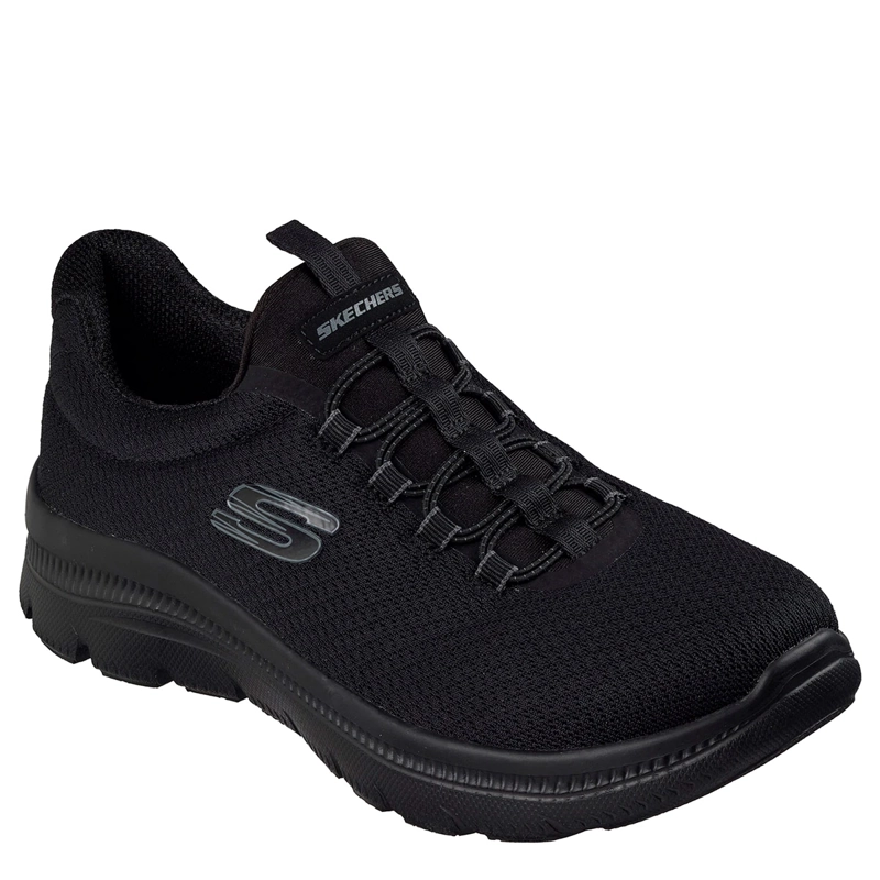 ZAPATILLAS MUJER SKECHERS URBANAS NEGRO SUMMITS PLUS - 3