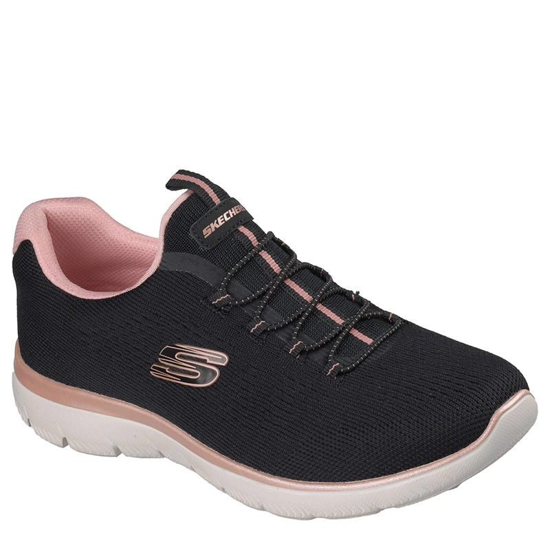 ZAPATILLAS MUJER SKECHERS URBANAS NEGRO SUMMITS - 2