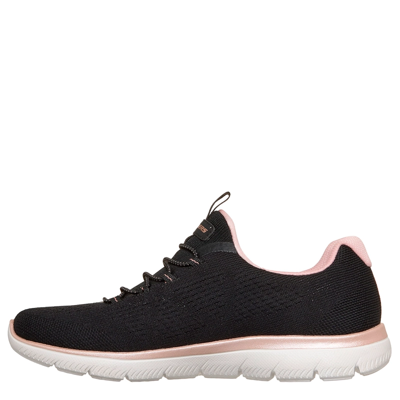 ZAPATILLAS MUJER SKECHERS URBANAS NEGRO SUMMITS - 3