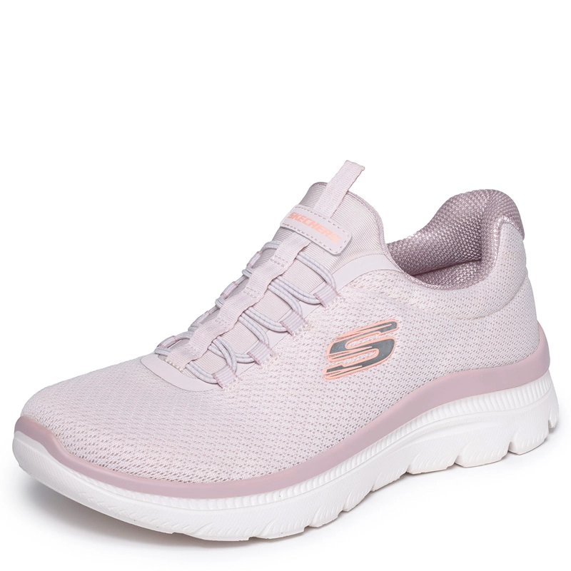 ZAPATILLAS MUJER SKECHERS URBANAS MALVA SUMMITS PLUS - 4