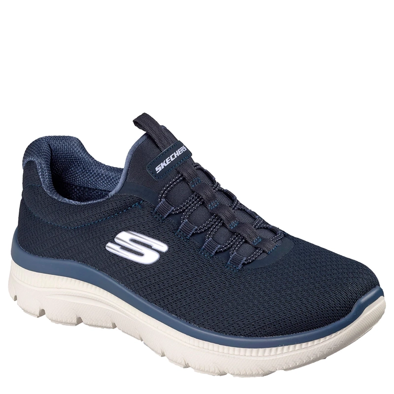 ZAPATILLAS MUJER SKECHERS URBANAS AZUL MARINO SUMMITS PLUS - 2