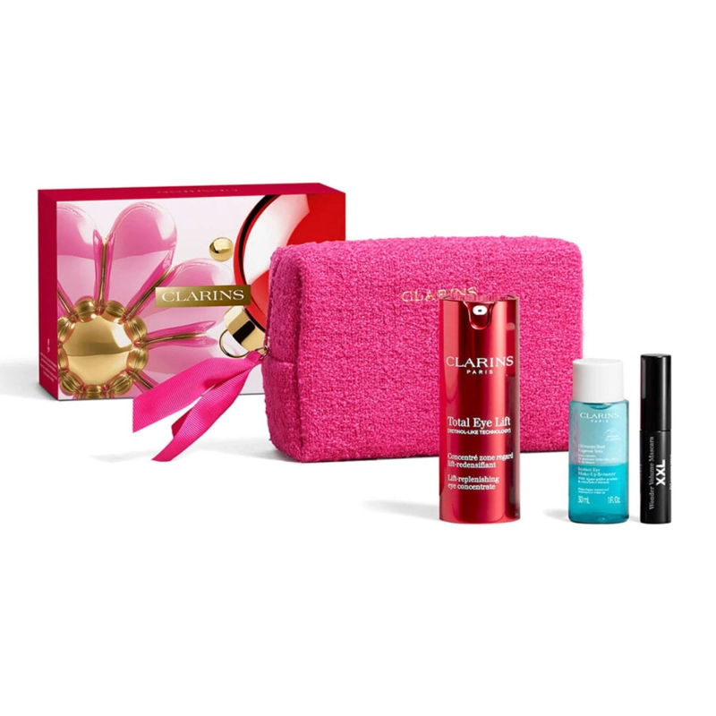 SET OJOS CLARINS TOTAL EYE LIFT 15ML+30ML+3ML