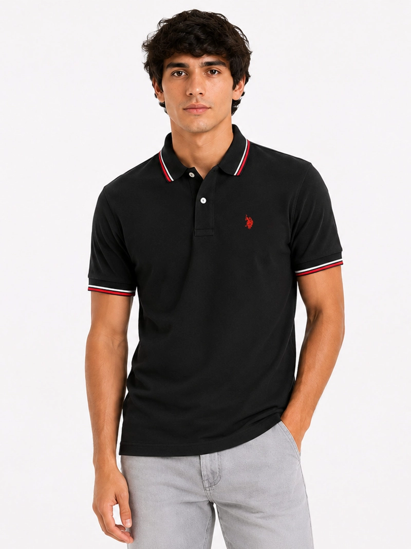 POLERA HOMBRE US POLO ASSN MANGA CORTA - 1