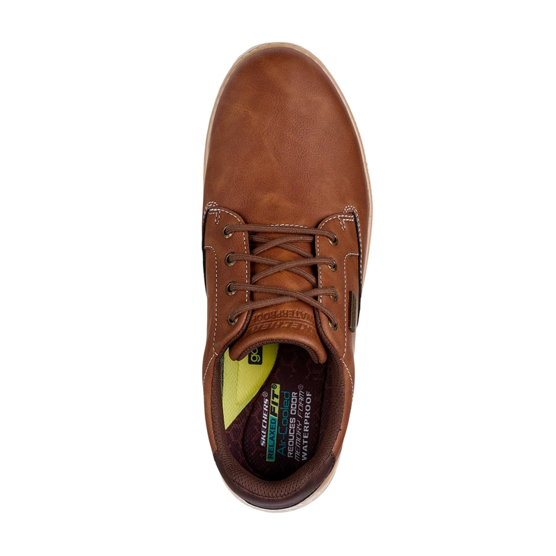 ZAPATILLAS HOMBRE SKECHERS URBANAS CAFÉ GARLAN - 4