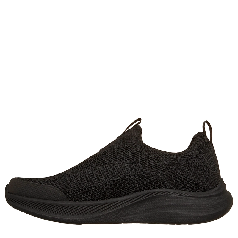 ZAPATILLAS HOMBRE SKECHERS URBANAS NEGRO BOBS MODA FLEX - 3