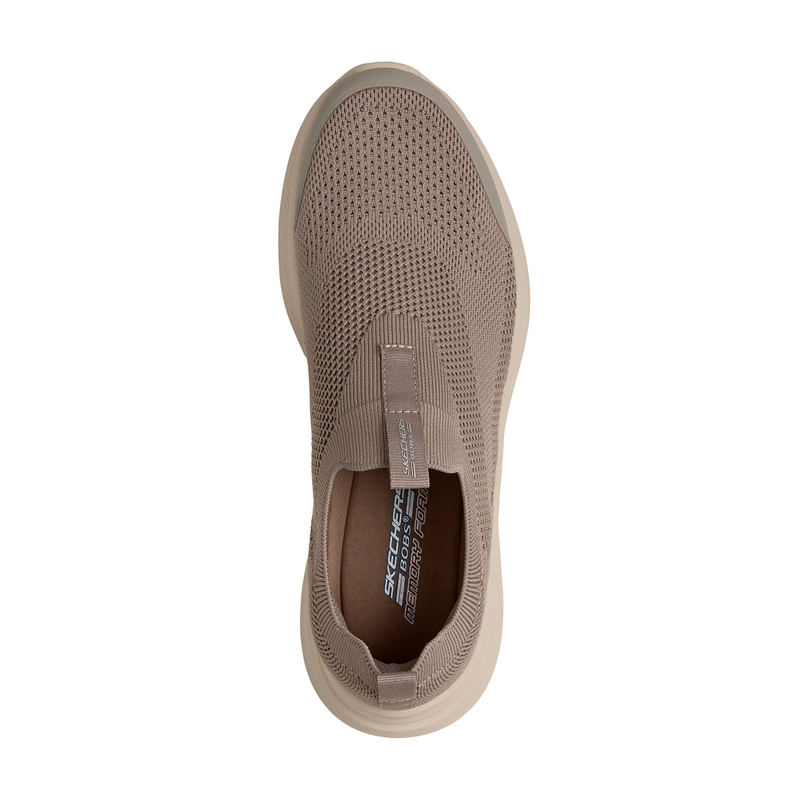 ZAPATILLAS HOMBRE SKECHERS URBANAS TAUPE BOBS MODA FLEX - 5