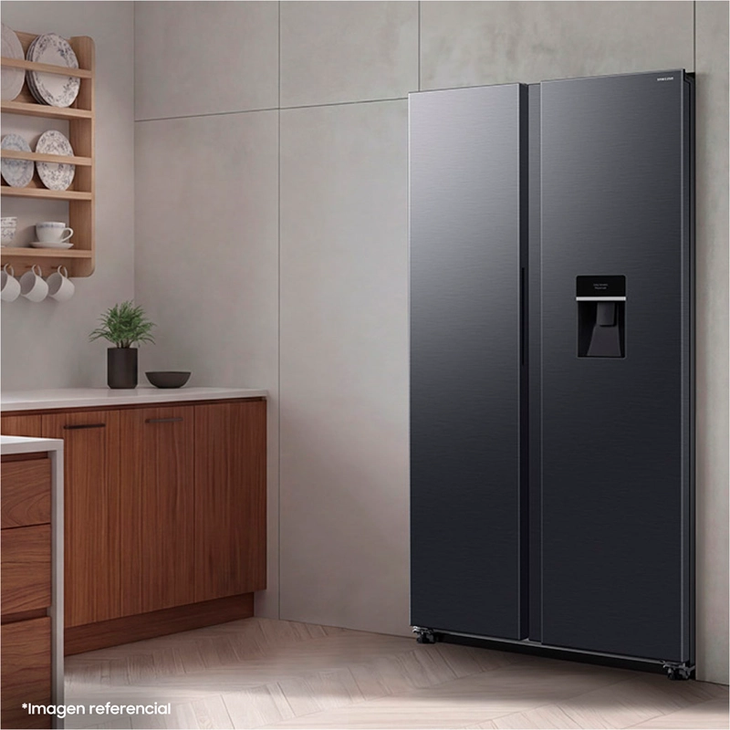 REFRIGERADOR SIDE BY SIDE SAMSUNG RS40H53WDFZS 526L NO FROST GRAFITO - 5