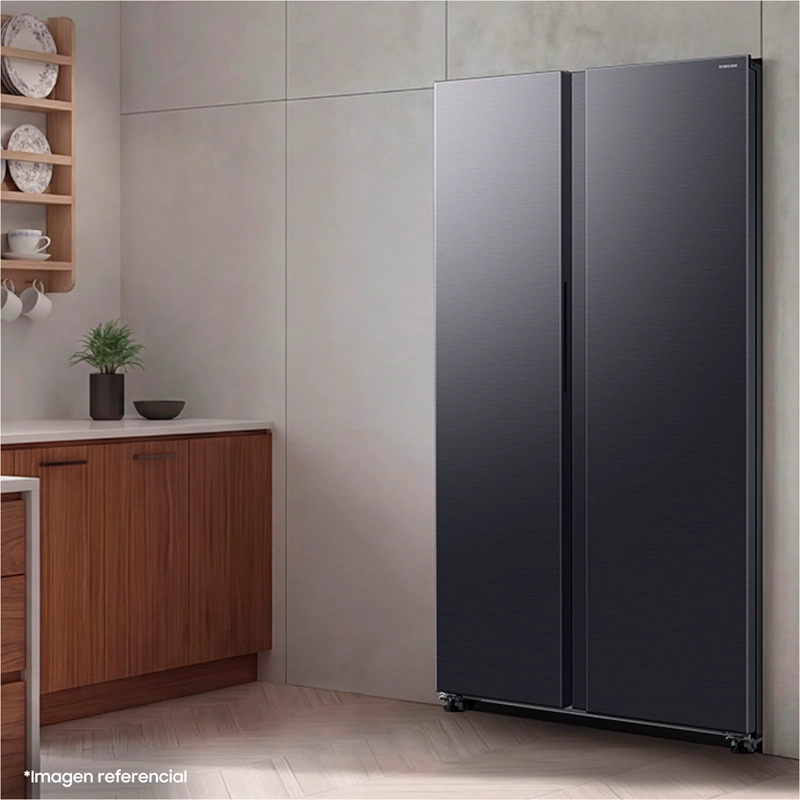 REFRIGERADOR SIDE BY SIDE SAMSUNG RS40H53XDTZS 529L NO FROST PLATA - 5