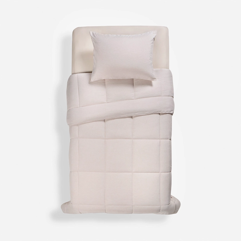 PLUMÓN ROSEN SOFT TOUCH LISO 1.5 PLAZAS ARENA MELANGE - 3