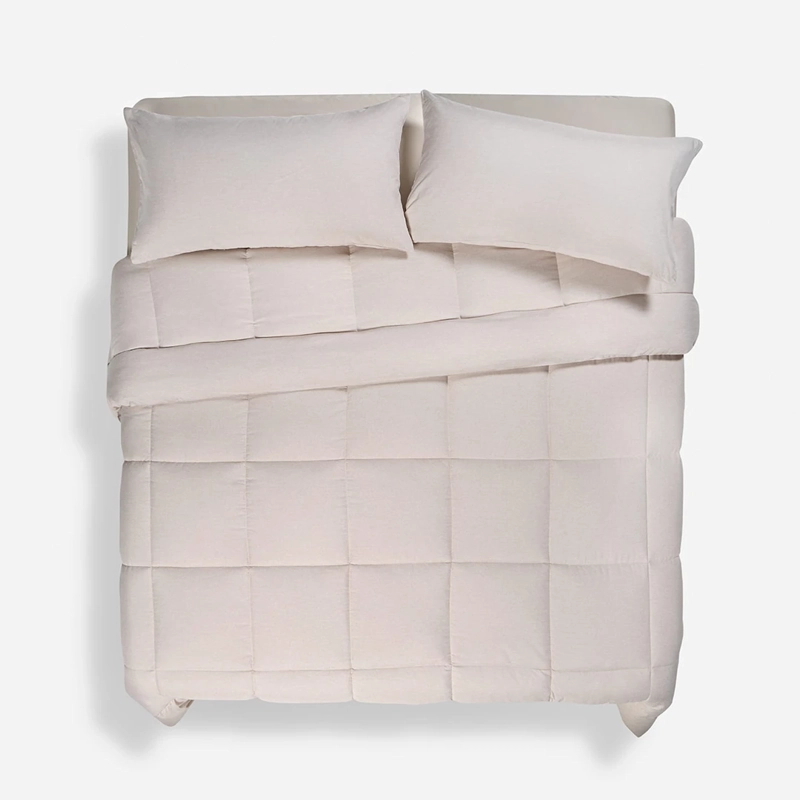 PLUMÓN ROSEN SOFT TOUCH LISO 2 PLAZAS ARENA MELANGE - 3