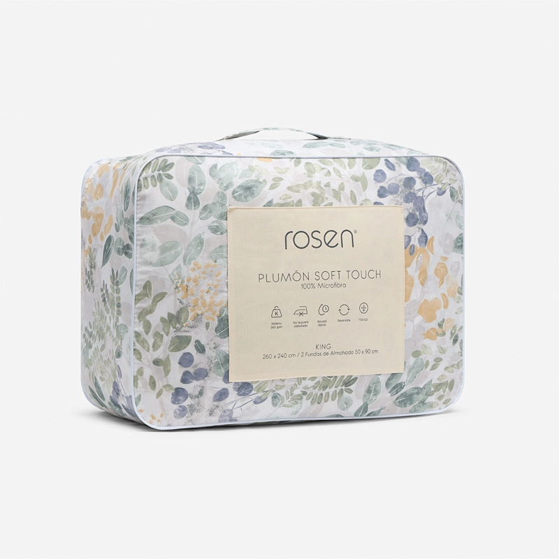 PLUMÓN ROSEN SOFT TOUCH KING VERDA - 4